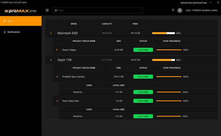 ProMAX SYNC - Remote Video Editing ProMAX SYNC - Remote Video Editing